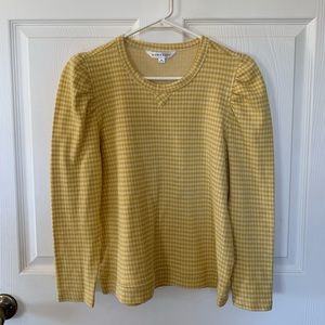 Mustard Downeast Basics Women’s Light Sweater Top M